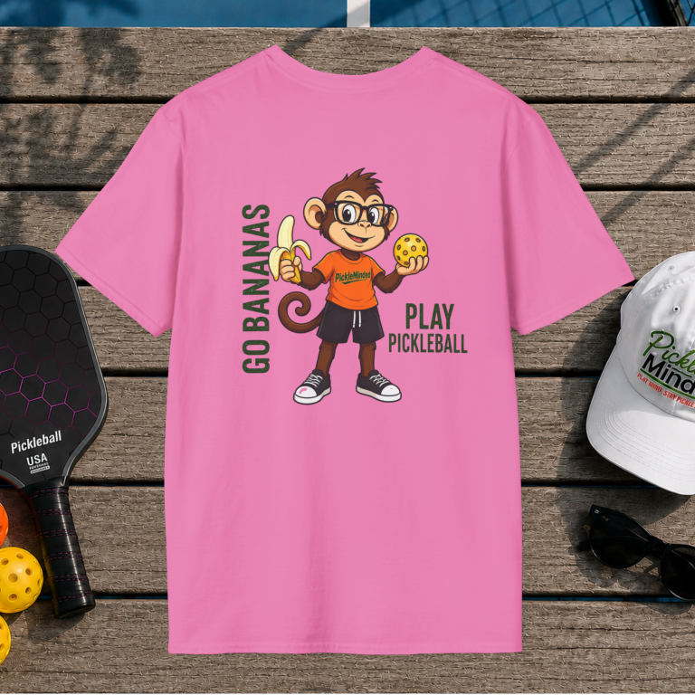 Go Bananas. Play Pickleball. (Back Print)