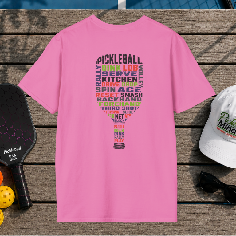 PIckleball Paddle (Back Print)