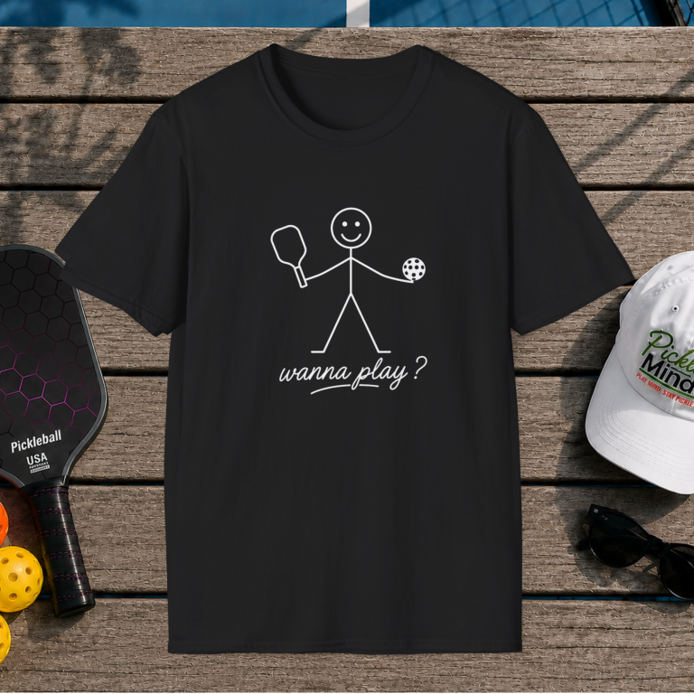 Wanna Play?  (Front & Back Print)