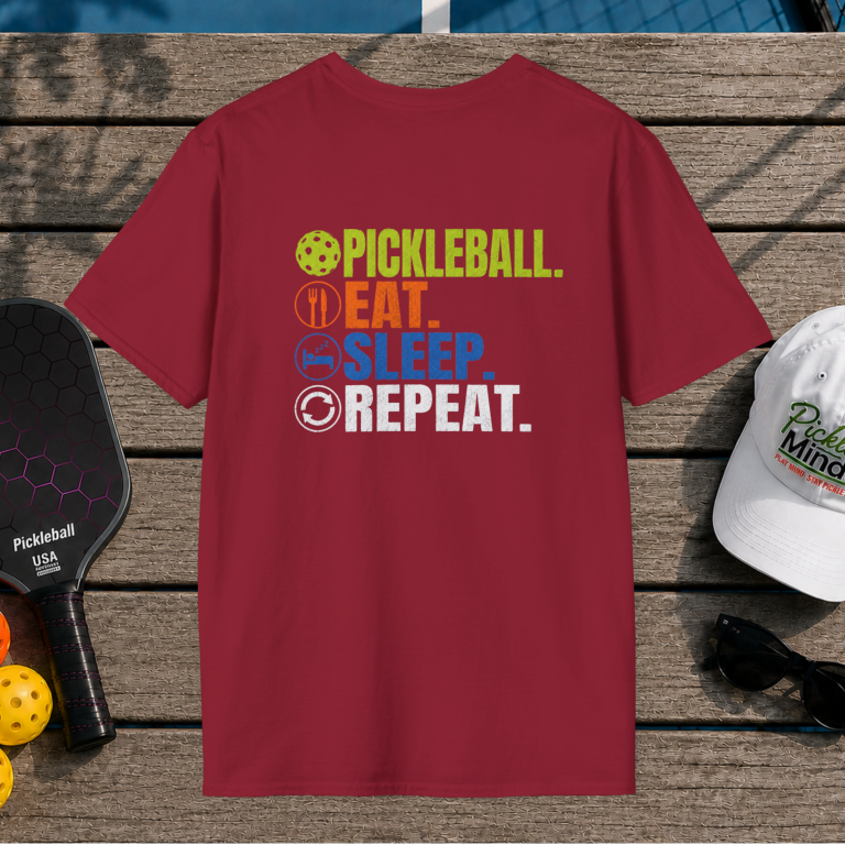 Pickleball.Eat.Sleep.Repeat. (Back Print)