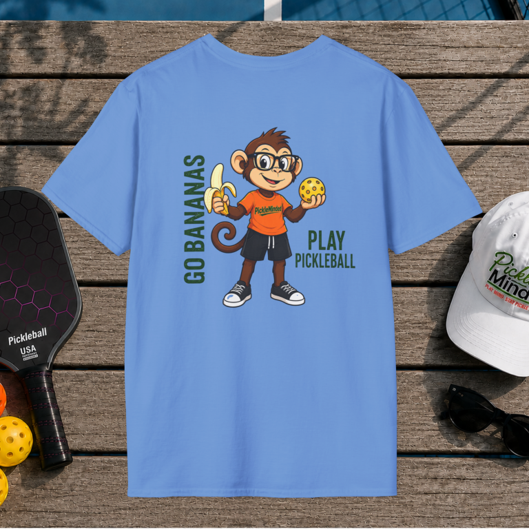 Go Bananas. Play Pickleball. (Back Print)