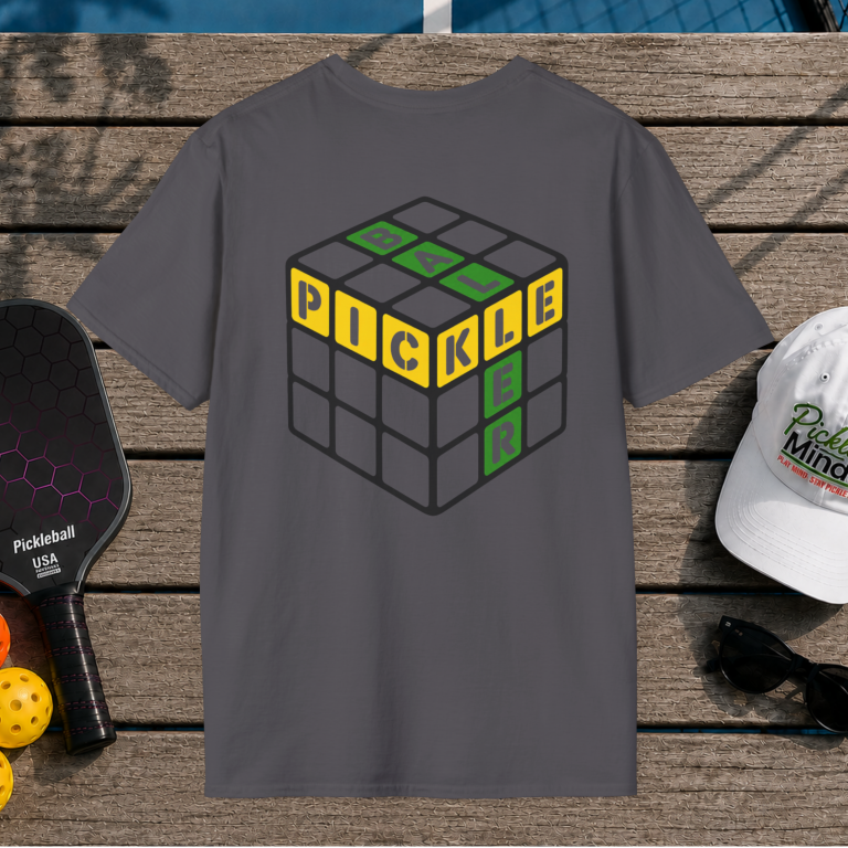 Pickleballer Cube (Back Print)