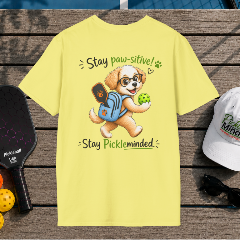 Stay Paw-sitive (Back Print)