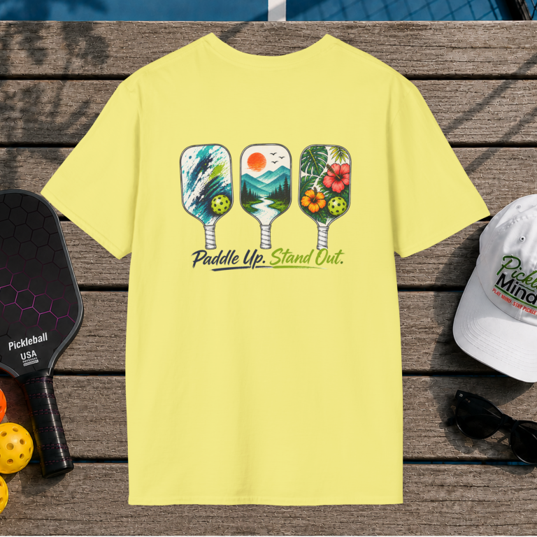 Paddle Up. Stand Out. (Back Print)