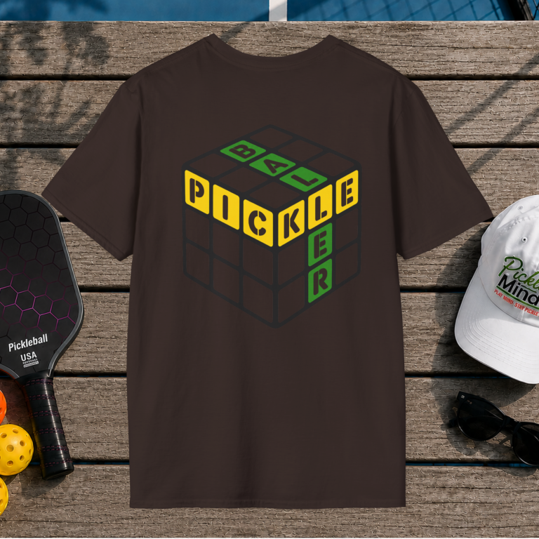 Pickleballer Cube (Back Print)