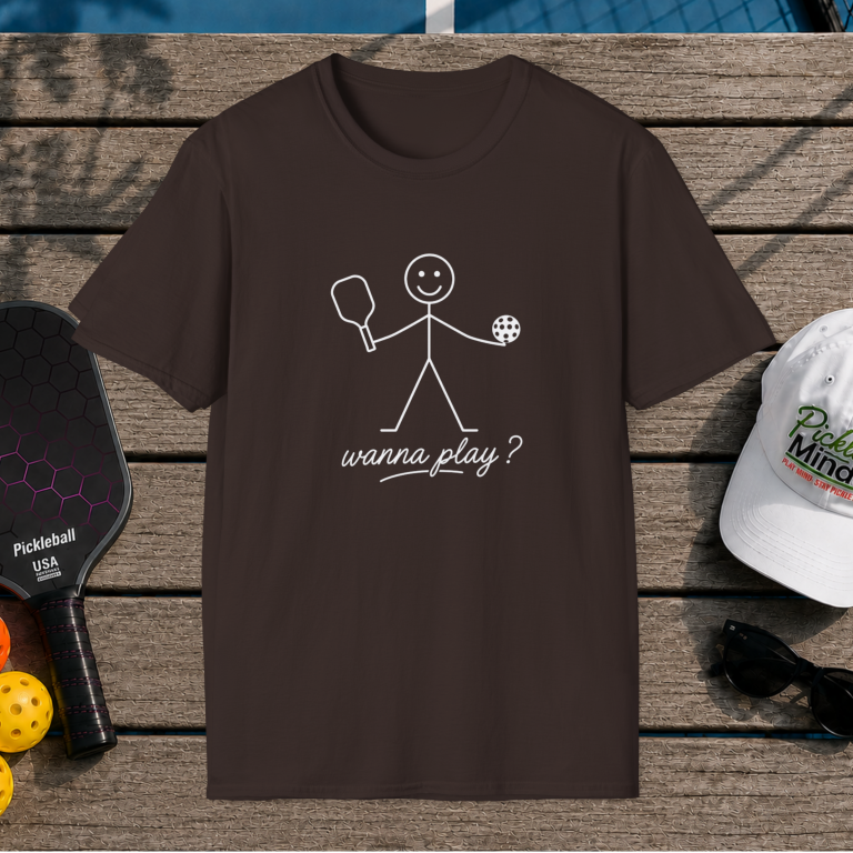 Wanna Play?  (Front & Back Print)