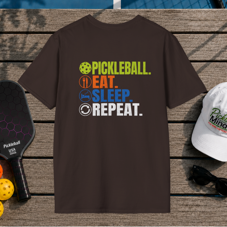 Pickleball.Eat.Sleep.Repeat. (Back Print)