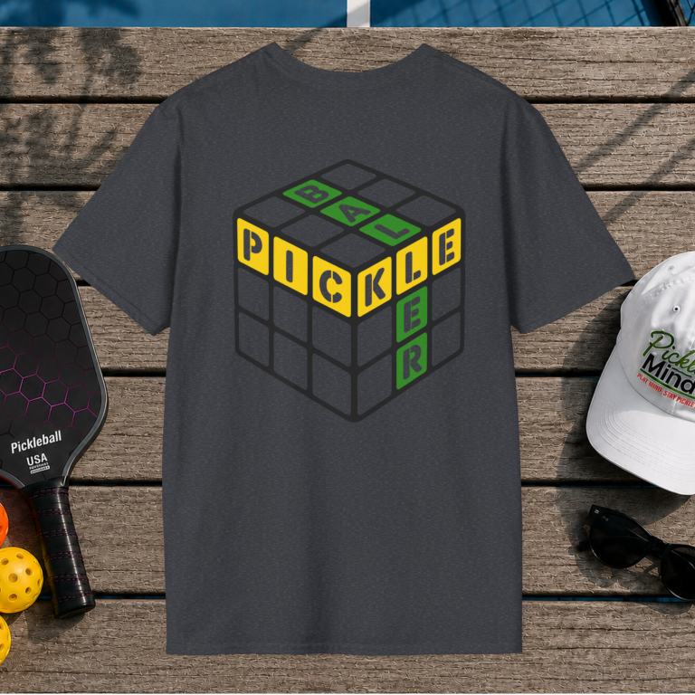 Pickleballer Cube (Back Print)
