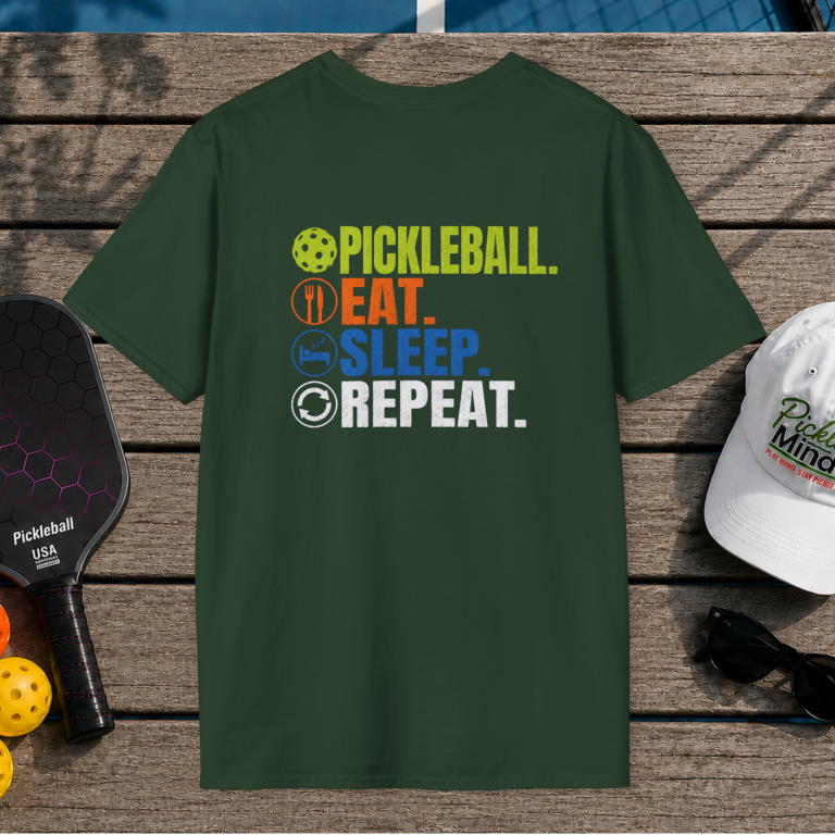 Pickleball.Eat.Sleep.Repeat. (Back Print)