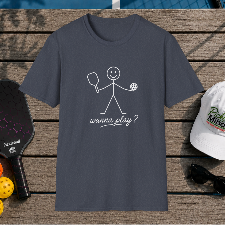 Wanna Play?  (Front & Back Print)