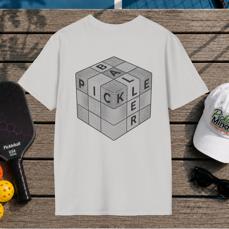Pickleballer Cube (Back Print)
