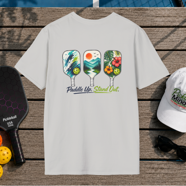 Paddle Up. Stand Out. (Back Print)