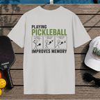 Pickleball Improves Memory (Back Print)