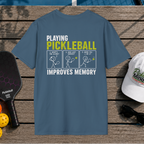 Pickleball Improves Memory (Back Print)