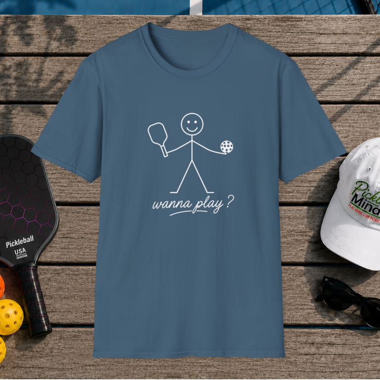 Wanna Play?  (Front & Back Print)