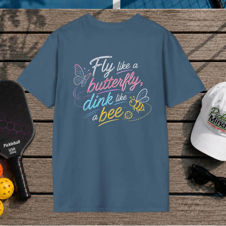 Fly like e butterfly (Back Print)