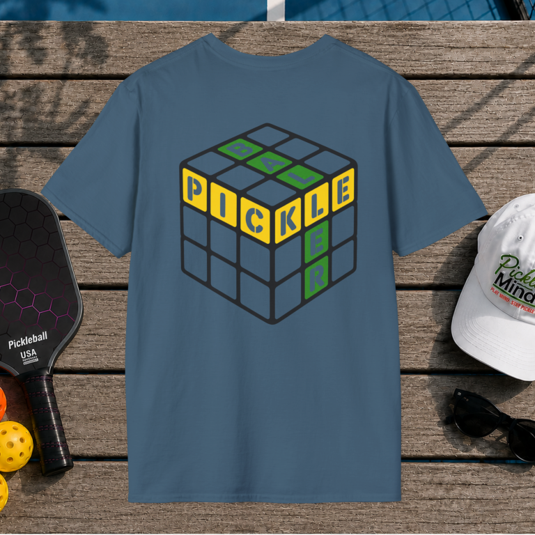 Pickleballer Cube (Back Print)