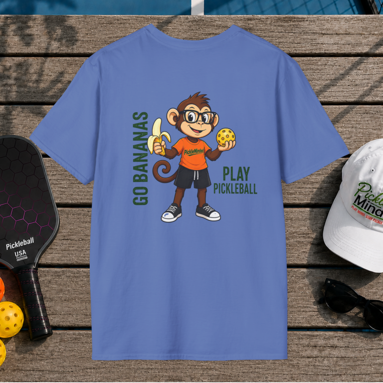 Go Bananas. Play Pickleball. (Back Print)
