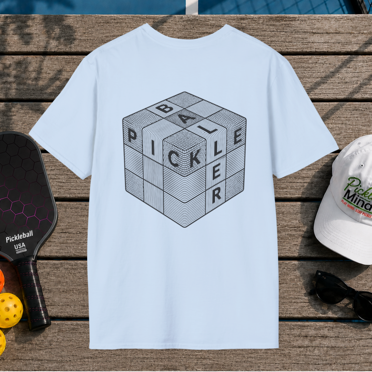 Pickleballer Cube (Back Print)