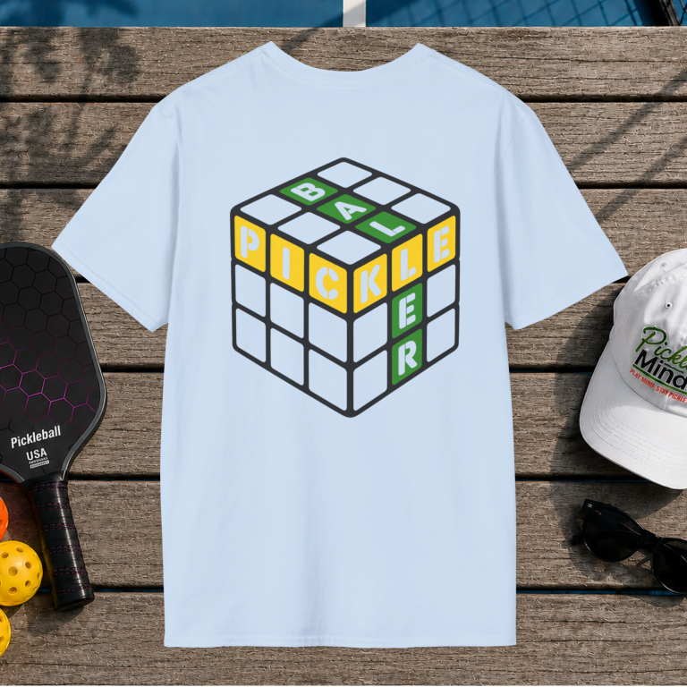 Pickleballer Cube (Back Print)