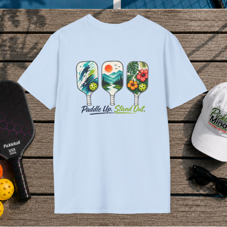 Paddle Up. Stand Out. (Back Print)