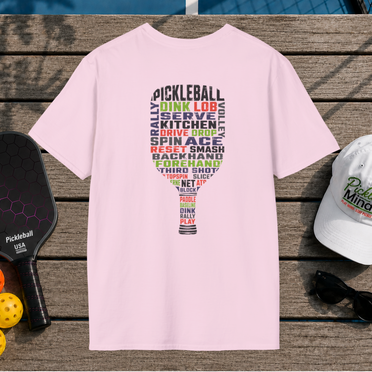 PIckleball Paddle (Back Print)