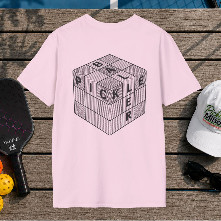 Pickleballer Cube (Back Print)