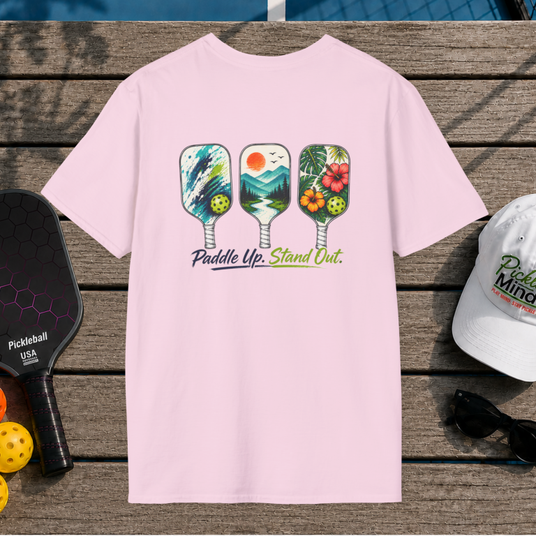 Paddle Up. Stand Out. (Back Print)