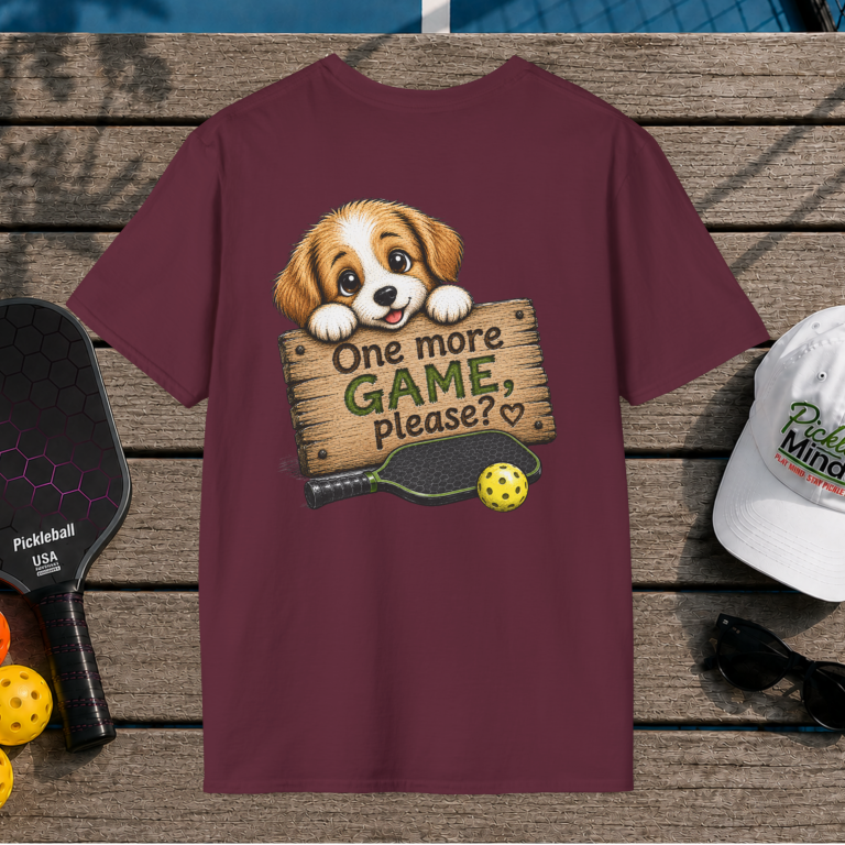 One More Game Please (Back Print)