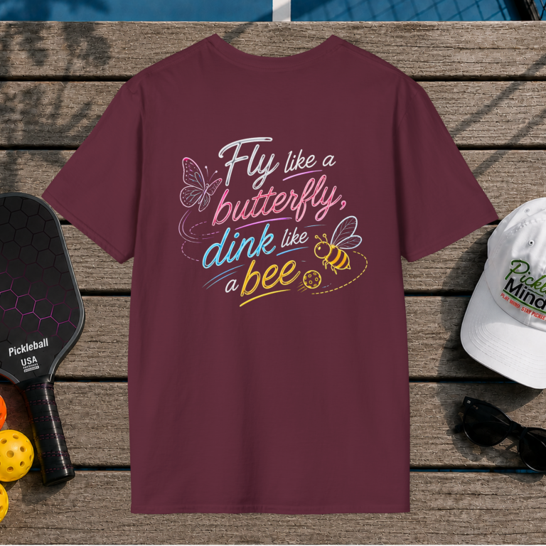 Fly like e butterfly (Back Print)