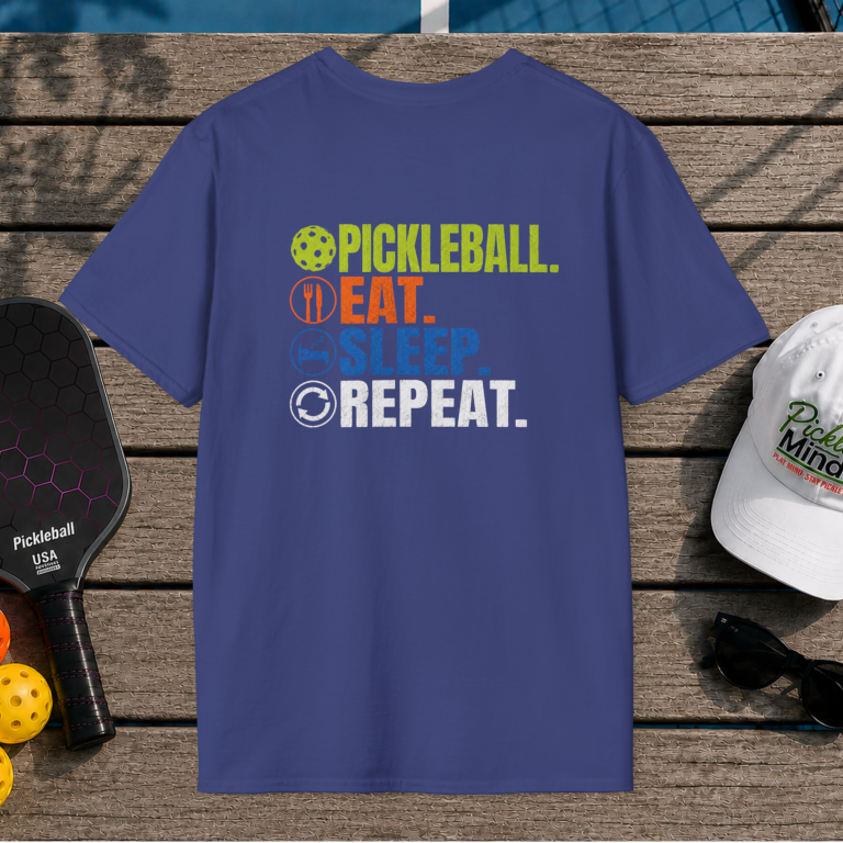 Pickleball.Eat.Sleep.Repeat. (Back Print)