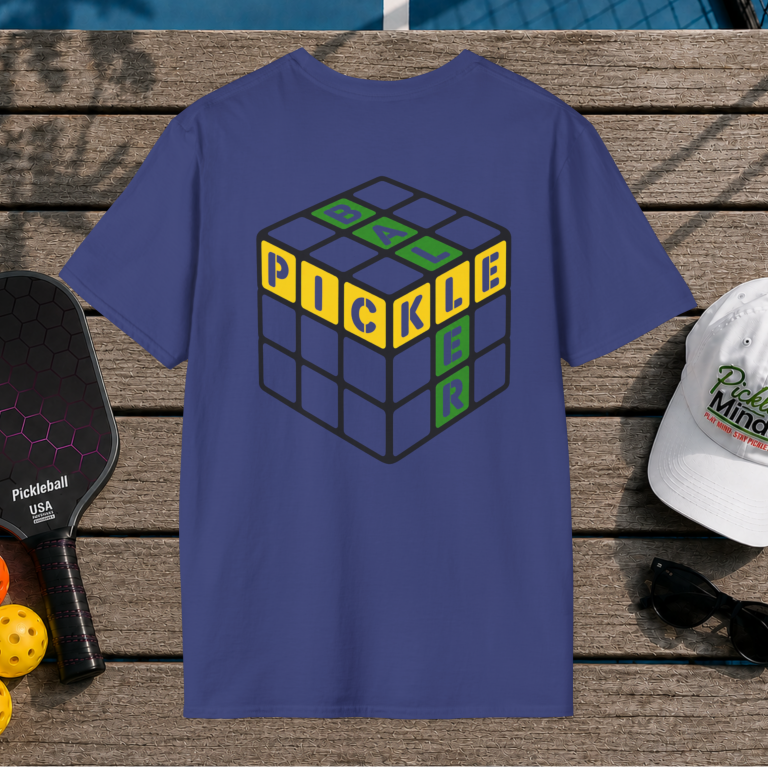 Pickleballer Cube (Back Print)