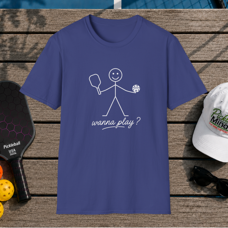 Wanna Play?  (Front & Back Print)
