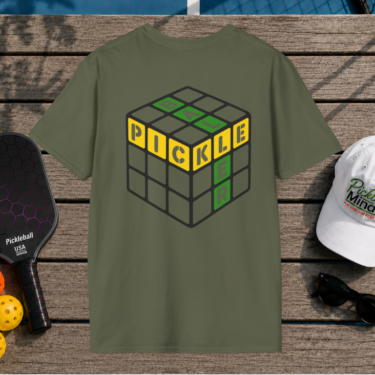 Pickleballer Cube (Back Print)