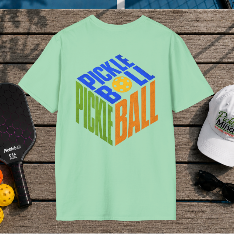 Pickleball Cube (Back Print)