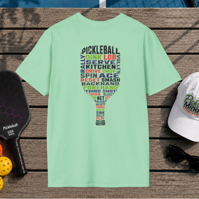 PIckleball Paddle (Back Print)