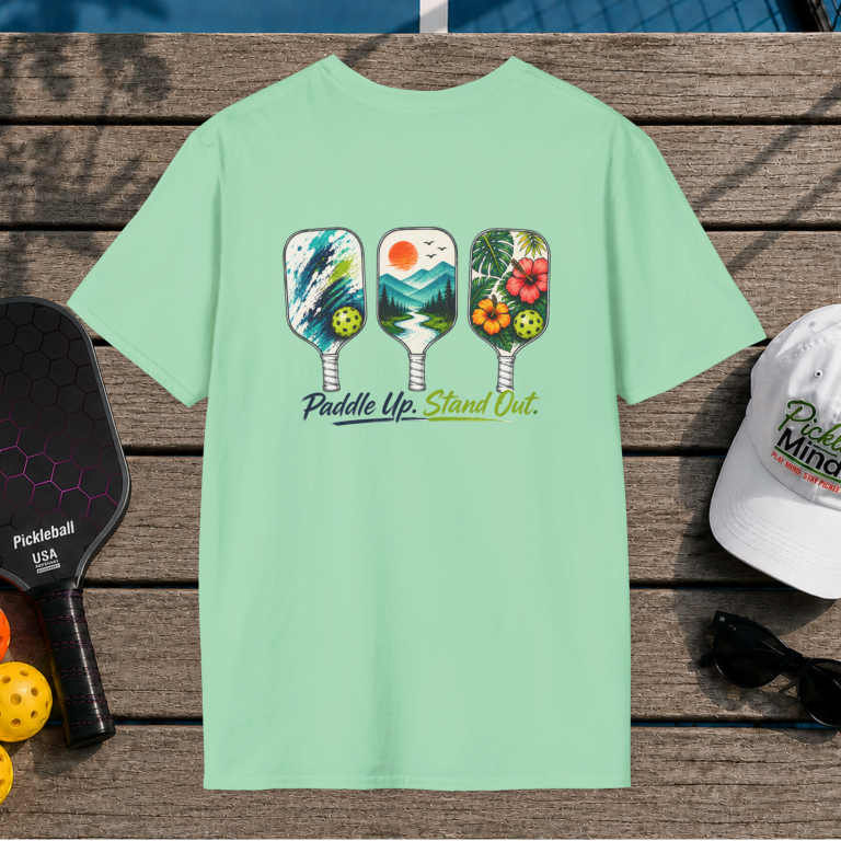 Paddle Up. Stand Out. (Back Print)