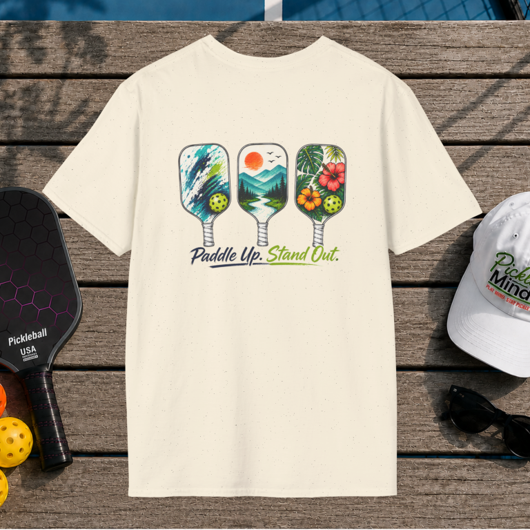 Paddle Up. Stand Out. (Back Print)