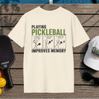 Pickleball Improves Memory (Back Print)