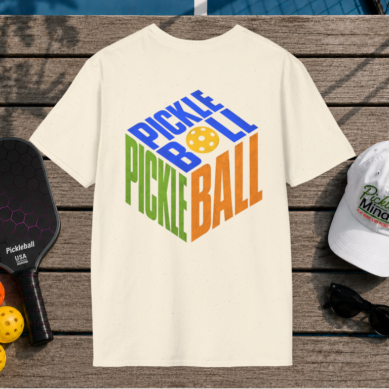 Pickleball Cube (Back Print)