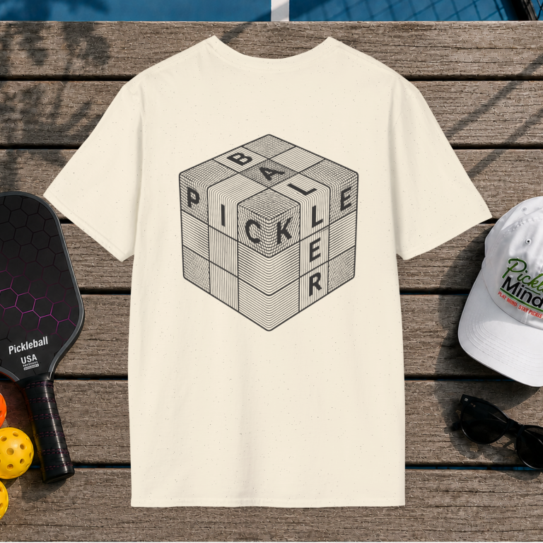 Pickleballer Cube (Back Print)