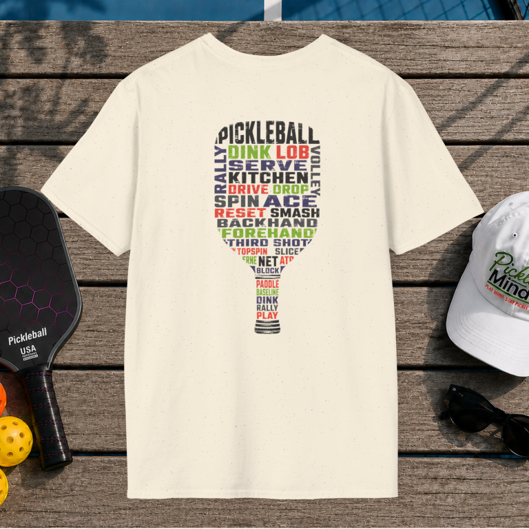 PIckleball Paddle (Back Print)