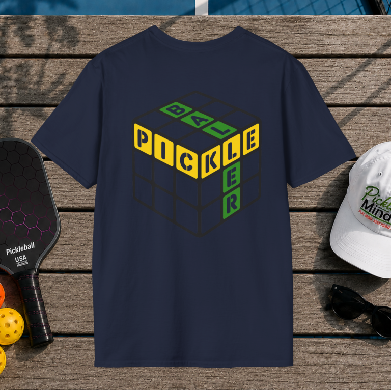Pickleballer Cube (Back Print)