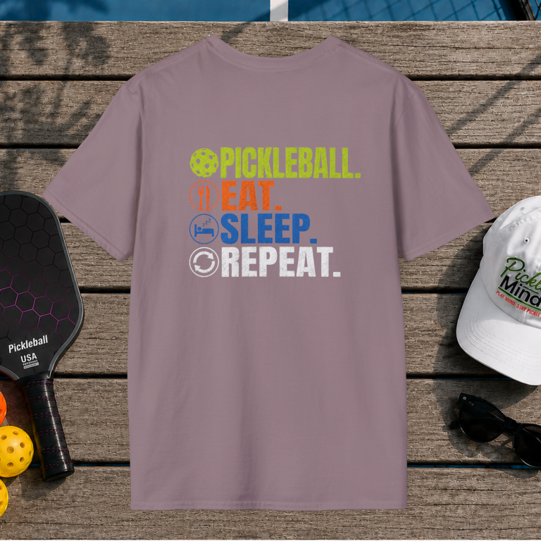 Pickleball.Eat.Sleep.Repeat. (Back Print)
