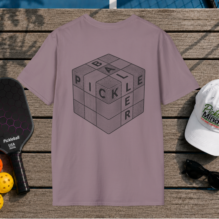 Pickleballer Cube (Back Print)