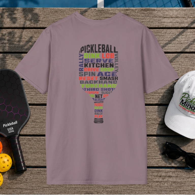 PIckleball Paddle (Back Print)
