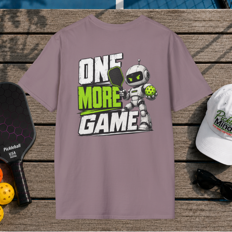 One More Game (Back Print)