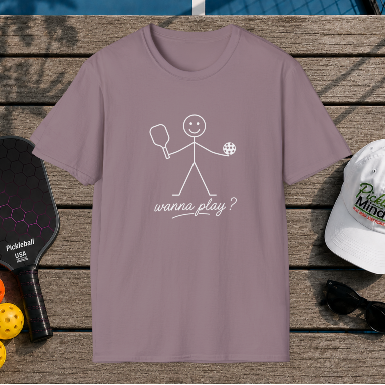 Wanna Play?  (Front & Back Print)