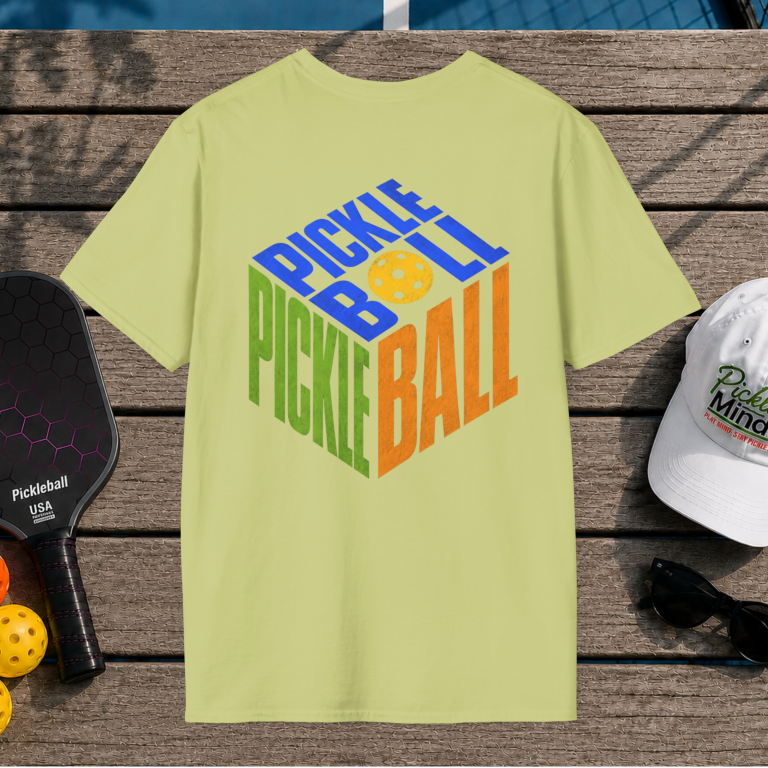 Pickleball Cube (Back Print)
