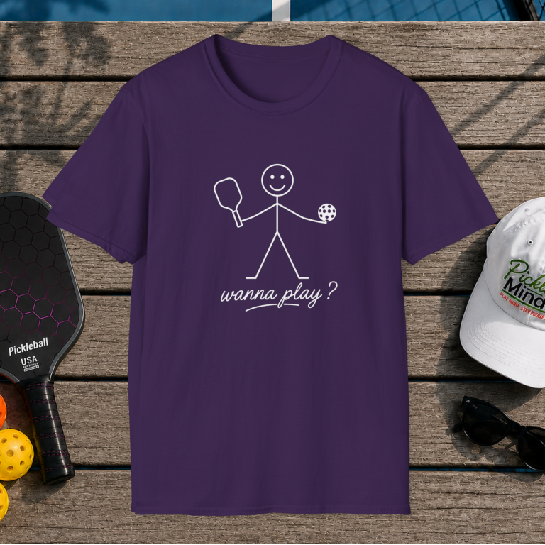 Wanna Play?  (Front & Back Print)